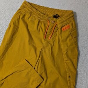 Cotopaxi Cascara Rip Stop Pants Mens L Yellow Mustard 34/30 Stretch F22475M323